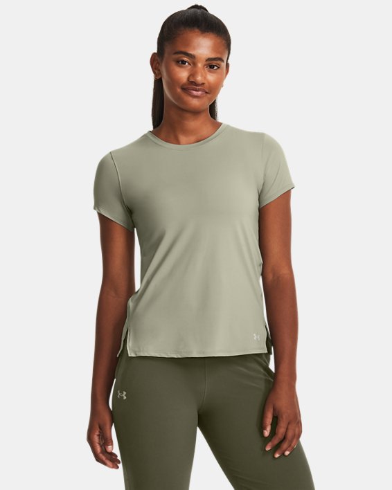 Women's UA Iso-Chill Laser T-Shirt in Green image number 0